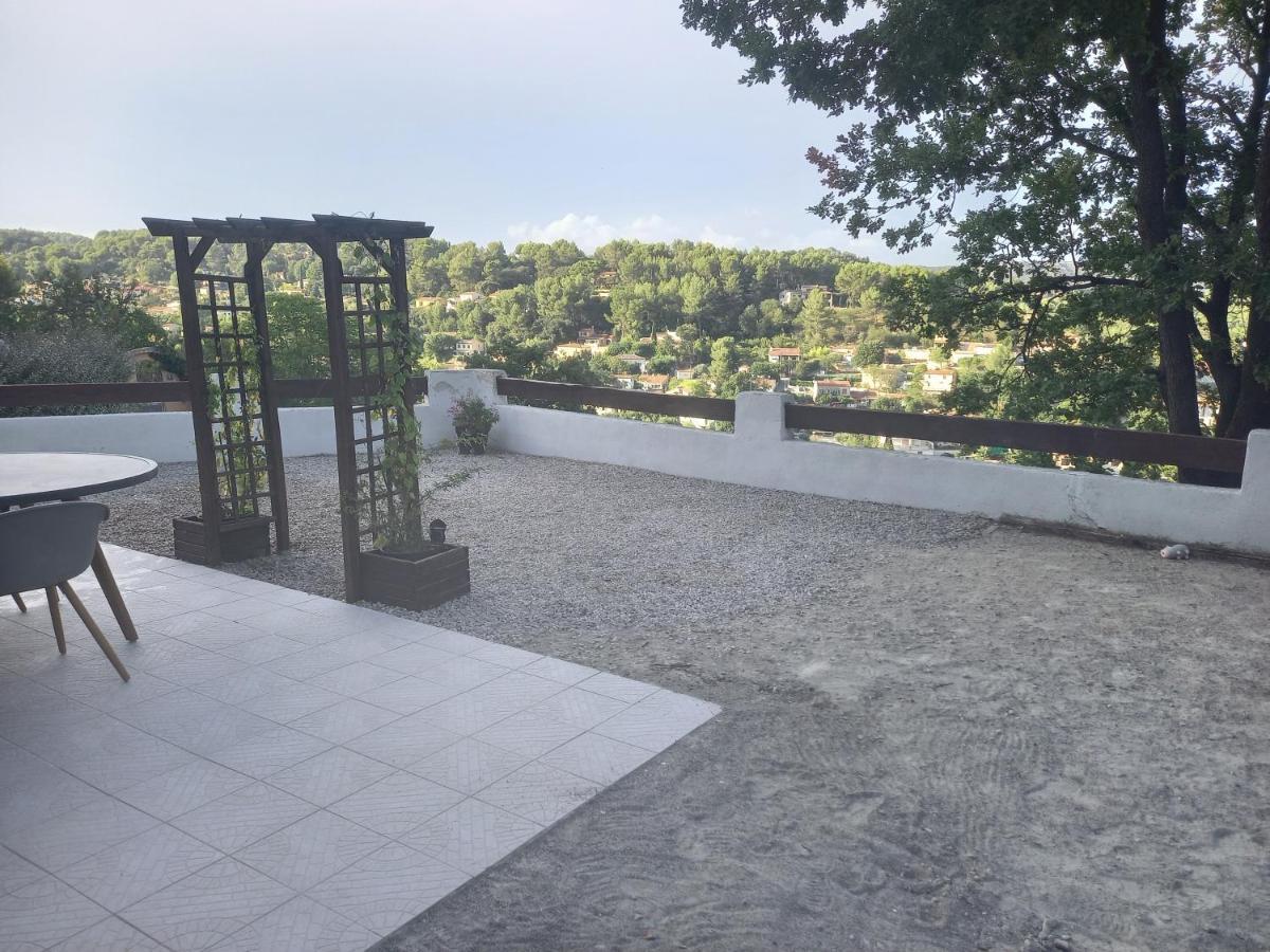 Vue Magnifique, Jardin Et Petit Cocon En Provence Appartement Peypin Buitenkant foto